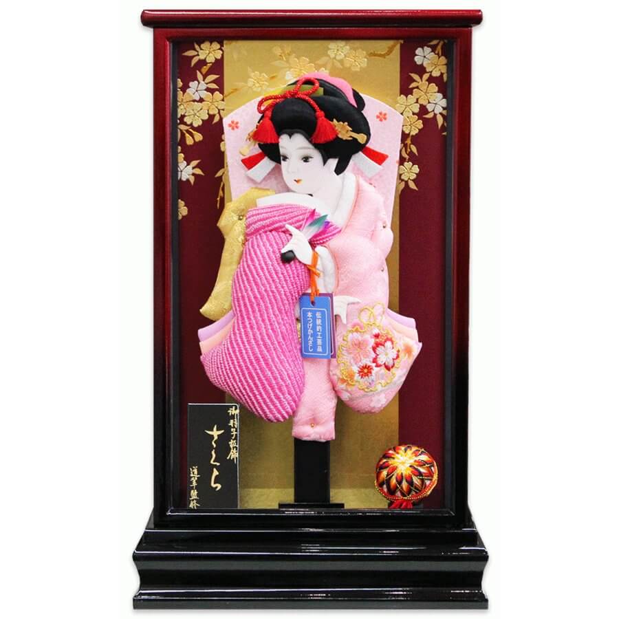 さくら羽子板飾り